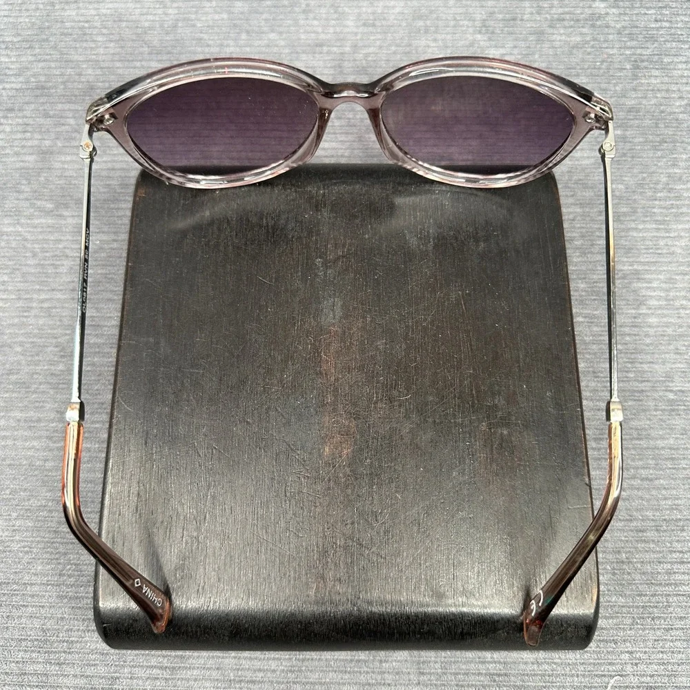 Revlon Sunglasses Mauve Translucent Oversized Gradient Lens OL0817 RVN 5C MCV